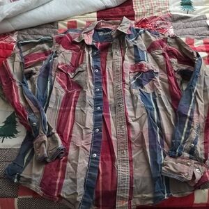 Wrangler 20X Multicolor Plaid Shirt